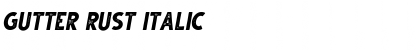 Download Gutter Rust Font