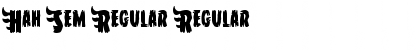 Download Hah Sem Regular Regular Font