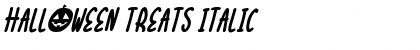 Download Halloween Treats Italic Font