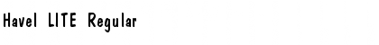 Download Havel LITE Font Download Havel LITE Font