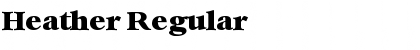 Download Heather Font