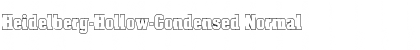 Download Heidelberg-Hollow-Condensed Normal Font