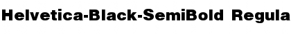 Download Helvetica-Black-SemiBold Regular Font