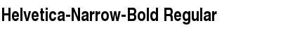 Download Helvetica-Narrow-Bold Regular Font