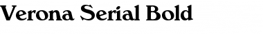 Download Verona-Serial Font