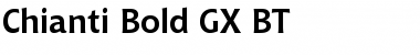 Download Chianti GX BT Bold Font