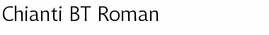 Download Chianti BT Roman Font