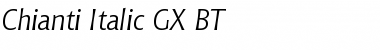 Download Chianti GX BT Font