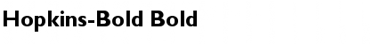 Download Hopkins-Bold Bold Font