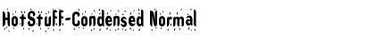 Download HotStuff-Condensed Normal Font