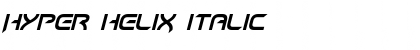 Download Hyper heliX Italic Font