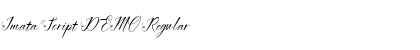 Download Imata Script DEMO Font