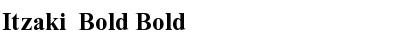 Download Itzaki Bold Font Download Itzaki Bold Font
