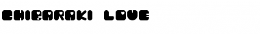 Download Chibaraki Love Regular Font