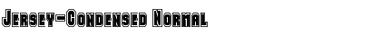 Download Jersey-Condensed Normal Font