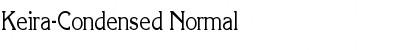 Download Keira-Condensed Normal Font