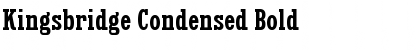 Download Kingsbridge Condensed Bold Font