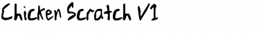 Download Chicken Scratch Regular Font