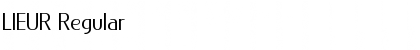 Download LIEUR Regular Font Title Preview Download LIEUR Regular Font Title Preview