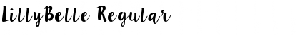 Download LillyBelle Regular Font Title Preview