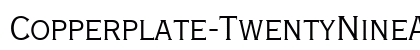 Copperplate-TwentyNineAB Regular preview