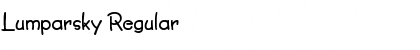 Download Lumparsky Regular Font Title Preview