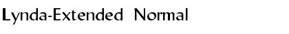 Download Lynda-Extended Normal Font Title Preview