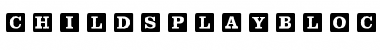 Download ChildsPlayBlocksSolid Font