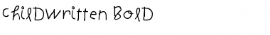 Download ChildWritten Bold Font