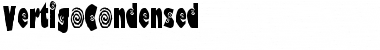 Download VertigoCondensed Font