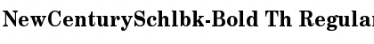 Download NewCenturySchlbk-Bold Th Regular Font