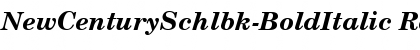 Download NewCenturySchlbk-BoldItalic Regular Font