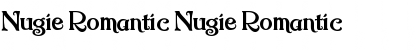 Download Nugie Romantic Nugie Romantic Font