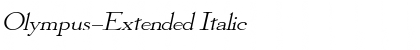 Download Olympus-Extended Font