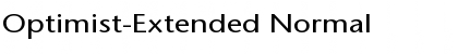 Download Optimist-Extended Font