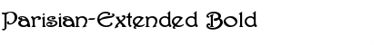 Download Parisian-Extended Font