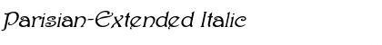 Download Parisian-Extended Font