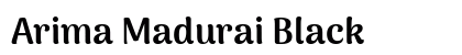 Arima Madurai Black Preview