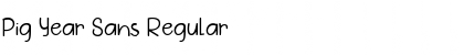 Download Pig Year Sans Font