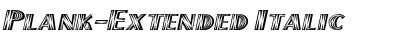 Download Plank-Extended Font