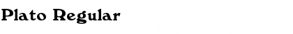 Download Plato Font