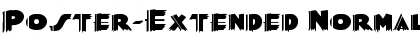 Download Poster-Extended Font