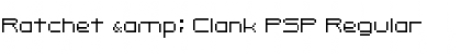 Download Ratchet & Clank PSP Font