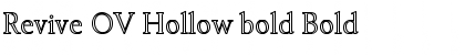 Download Revive OV Hollow bold Bold Font
