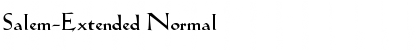 Download Salem-Extended Normal Font