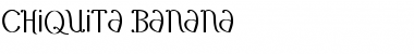 Download Chiquita Banana Regular Font