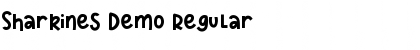 Download Sharkines Demo Regular Font Title Preview
