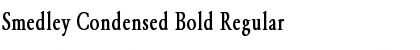 Download Smedley Condensed Bold Regular Font