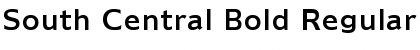 Download South Central Bold Regular Font