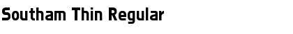Download Southam Thin Regular Font